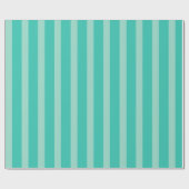 Retro kerstfeestdag blauw groen omslagpapier cadeaupapier (Vlak)