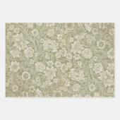  retro kerstinpakpapier inpakpapier vel (Voorkant)