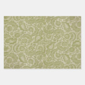  retro kerstinpakpapier inpakpapier vel (Voorkant)