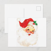 Retro  KerstkerstBriefkaart Briefkaart (Voorkant / Achterkant)