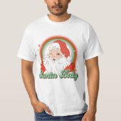 Retro Kerstkerstkerstkerstkerstkerstkerstkerstkers T-shirt (Voorkant)