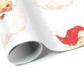 Retro kerstkerstpaketpapier cadeaupapier (Rol Hoek)