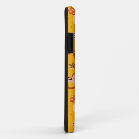 Retro kerstkerststaarten patroon Case-Mate iPhone case (Achterkant/rechts)