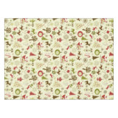 Retro kerstketels naadloos patroon tafelkleed (Voorkant (Horizontaal))