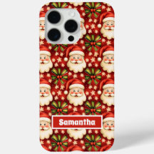  retro kerstman en bogen