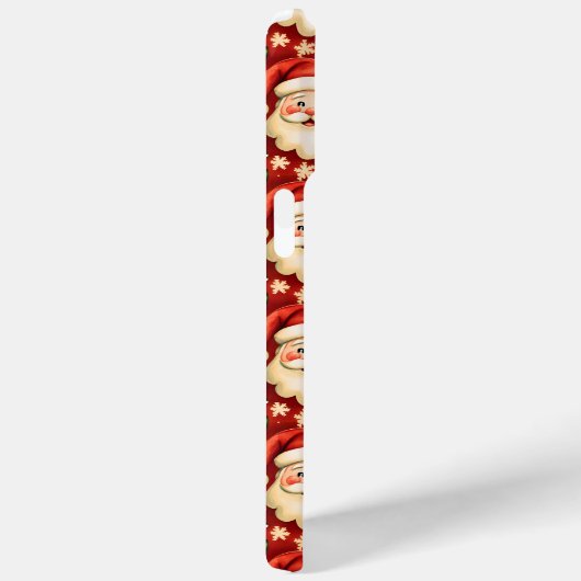  retro kerstman en bogen Case-Mate iPhone case (Achterkant / Rechts)