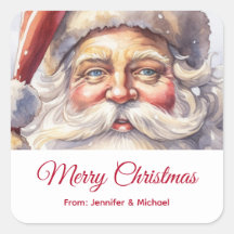 Retro Kerstman in een rood Pet kerstcadeau