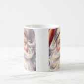 Retro Kerstman in een rood Pet Koffiemok (Center)