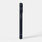 Retro Kerstman Kerstmis in juli Monogram Initiaal iPhone 15 Case (Rechterkant)