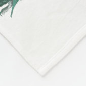 Retro Kerstman met een titel Relax Fleece Deken (Hoek)