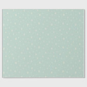 Retro Kerstmis 1958 Gift Wrapping Paper-Stardust Cadeaupapier (Vlak)