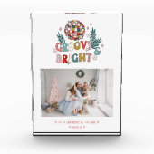 Retro Kerstmis Fotoblokken (Voorkant)
