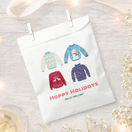Retro Kerstmis Horrort-shirt Kerstfeest Bedankzakje