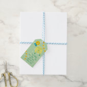 Retro Kerstmis Horrort-shirt Kerstfeest Cadeaulabel (Met Touw)