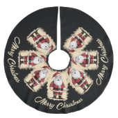 Retro Kerstmis Kerstboom Rok (Voorkant)