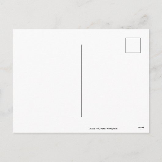 Retro Kerstmis Mistletoe Kisses Holiday Briefkaart (Achterkant)