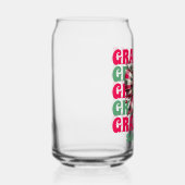 Retro Kerstmis Oma Coquette Bow Blikvorm Glas (Rechts)