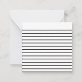 Retro Kerstmis Ongefilterde Pin-up Notitiekaartje (Achterkant)