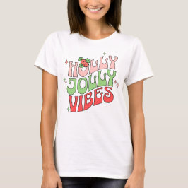 Retro Kerstmis Sfeer T-shirt