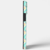 Retro Kerstmis Siamese Kat Ogee Case-Mate iPhone Case (Achterkant / Rechts)