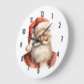 Retro Kerstmis Sinterklaas Grote Klok (Hoek)