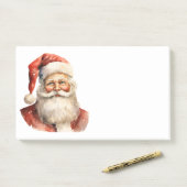 Retro Kerstmis Sinterklaas Post-it® Notes (Op bureau)