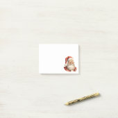 Retro Kerstmis Sinterklaas Post-it® Notes (Op bureau)