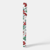 Retro Kerstmis, Stout of Braaf Rode Groene Letters Case-Mate iPhone Case (Achterkant / Rechts)