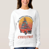Retro Kerstmis Trui (Voorkant)