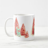 Retro kerstpas koffiemok (Links)