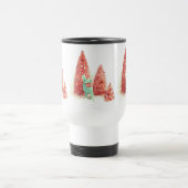 Retro kerstpas reisbeker (Center)