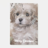 Retro-kerstpop Post-it® Notes (Voorkant)