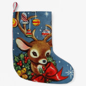  retro-kerstrendierdecor-voorraad kleine kerstsok (Voorkant)