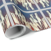 Retro kerstsnowflake Sweater Cadeaupapier (Rol Hoek)