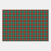 Retro kerstspelvariëteit inpakpapier vel (Voorkant 3)