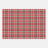 Retro kerstspelvariëteit inpakpapier vel (Voorkant 2)