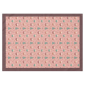 Retro Kersttafelkleed Funky Pastel Kerstmis Tafelkleed (Voorkant (Horizontaal))