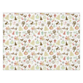 Retro Kerstvakantie patroon tablerunner Tafelkleed (Voorkant (Horizontaal))