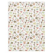 Retro Kerstvakantie patroon tablerunner Tafelkleed (Voorkant)