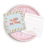 Retro Kerstverlichting Cadeaubon