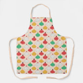 Retro Kerstversiering Patroon Schort (Voorkant)