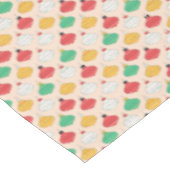 Retro Kerstversiering Patroon Tafelkleed (Gekanteld)