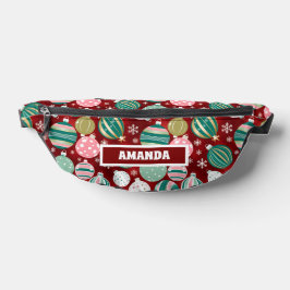  Retro Kerstversieringen en Sneeuwvlokken Heuptasje