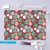  Retro Kerstversieringen en Sneeuwvlokken Tissuepapier (Craft)