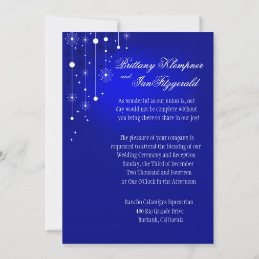 Retro kerstversieringen Weddenschappen metallic bl Kaart (Voorkant)