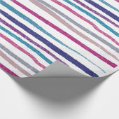 Retro Kerstwraps Cadeaupapier (Hoek)