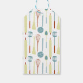 Retro Keuken Bakkerij Cafe Catering Labels Cadeaulabel (Achterkant)