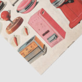 Retro Keuken Cakes en Gereedschap Tissuepapier (Detail)