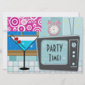 Retro Keuken - Cocktail - Dinerfeest - SRF Kaart (Voorkant)