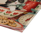 Retro keuken katten snijplank (Hoek)